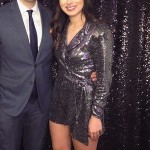 Zara Glitter Playsuit